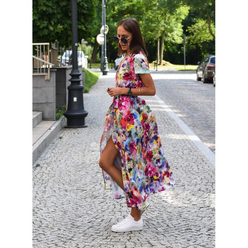Tania® | Women'S Floral Wrap Maxi Dress