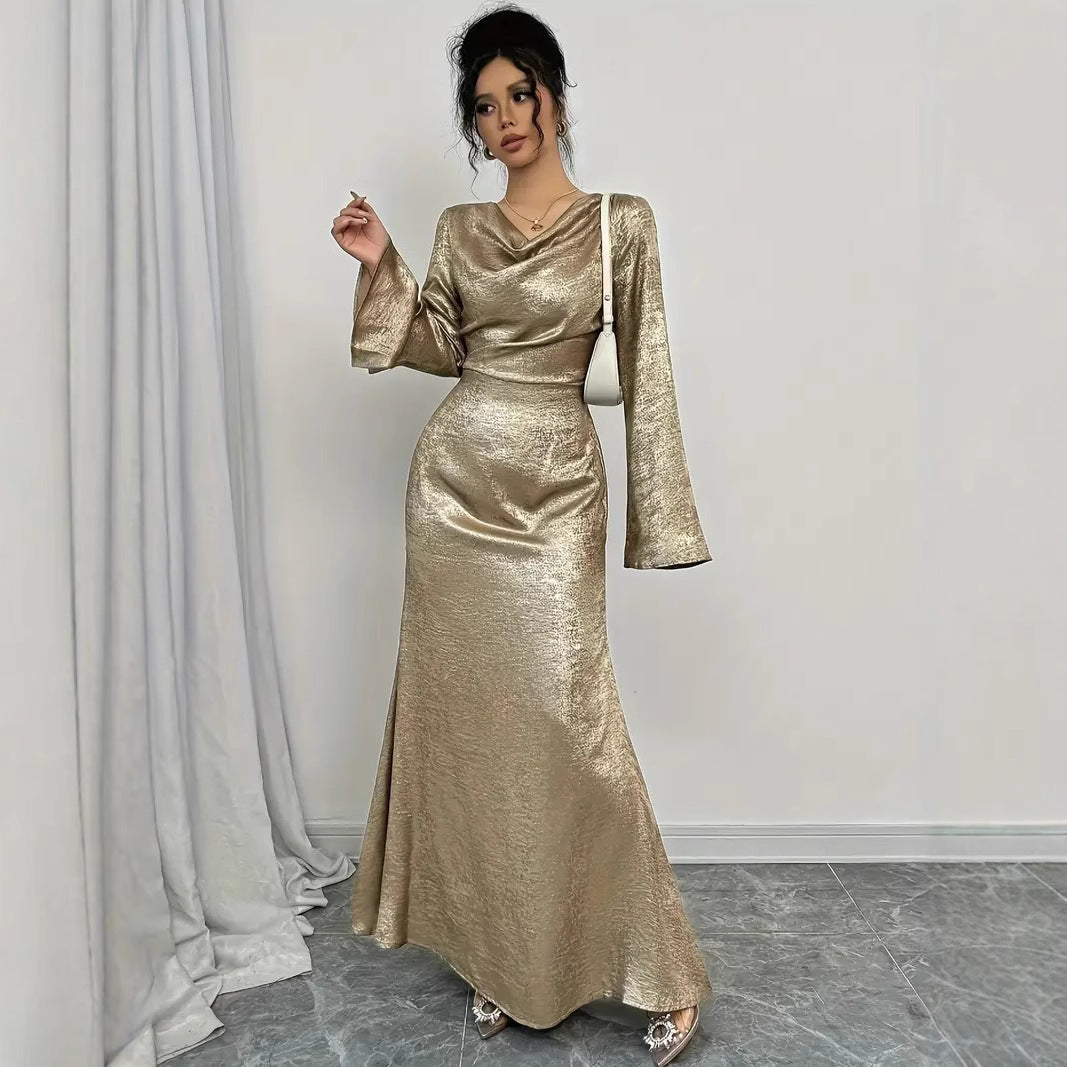 Nadia® | Women'S Evening Dress With Shiny Surface