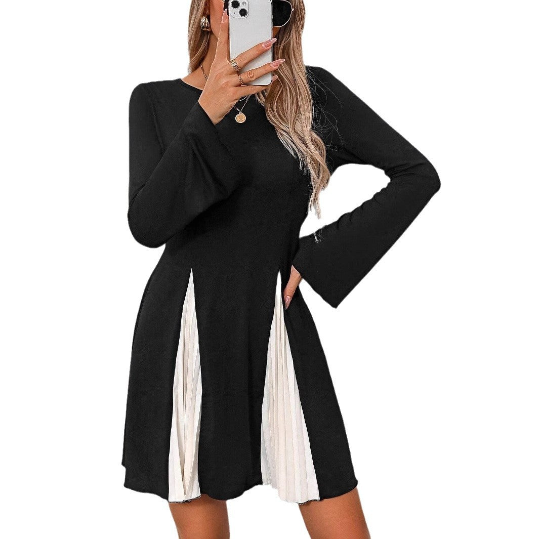 Úrsula® | Women'S Flared Dress With Pleated Elements