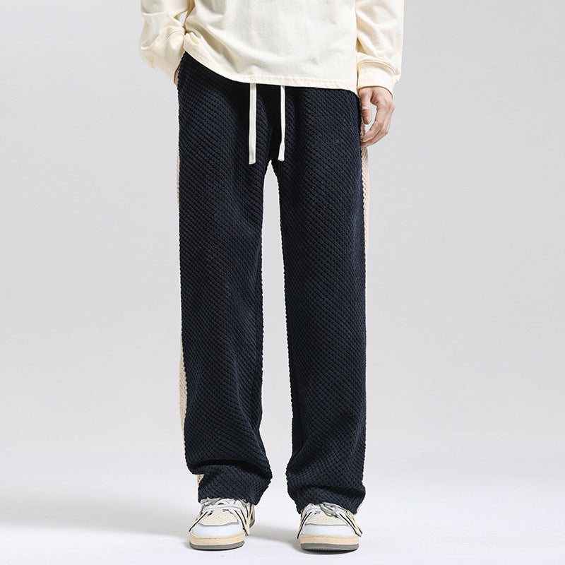 María® | Women'S Comfortable Leisure Trousers With Structured Fabric And Side Stripes