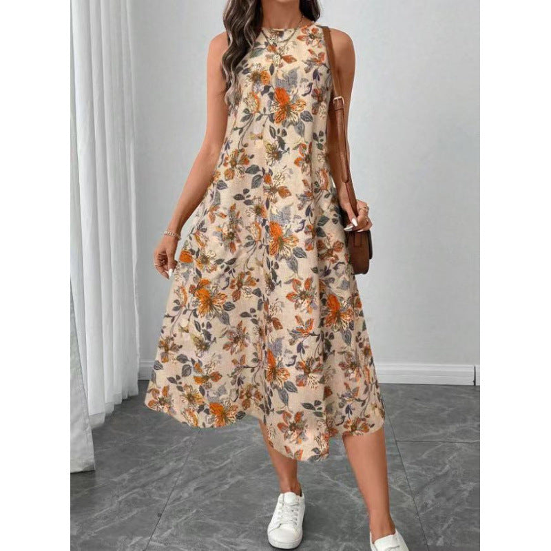 Paulina® | Women'S Floral Midi Summer Dress