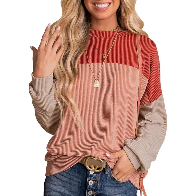 Leire | Casual crew neck pullover sweatshirt