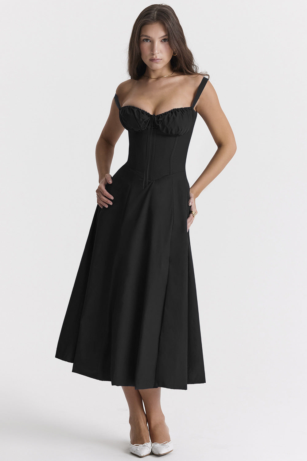 Fiorella® | Midi Corset Dress