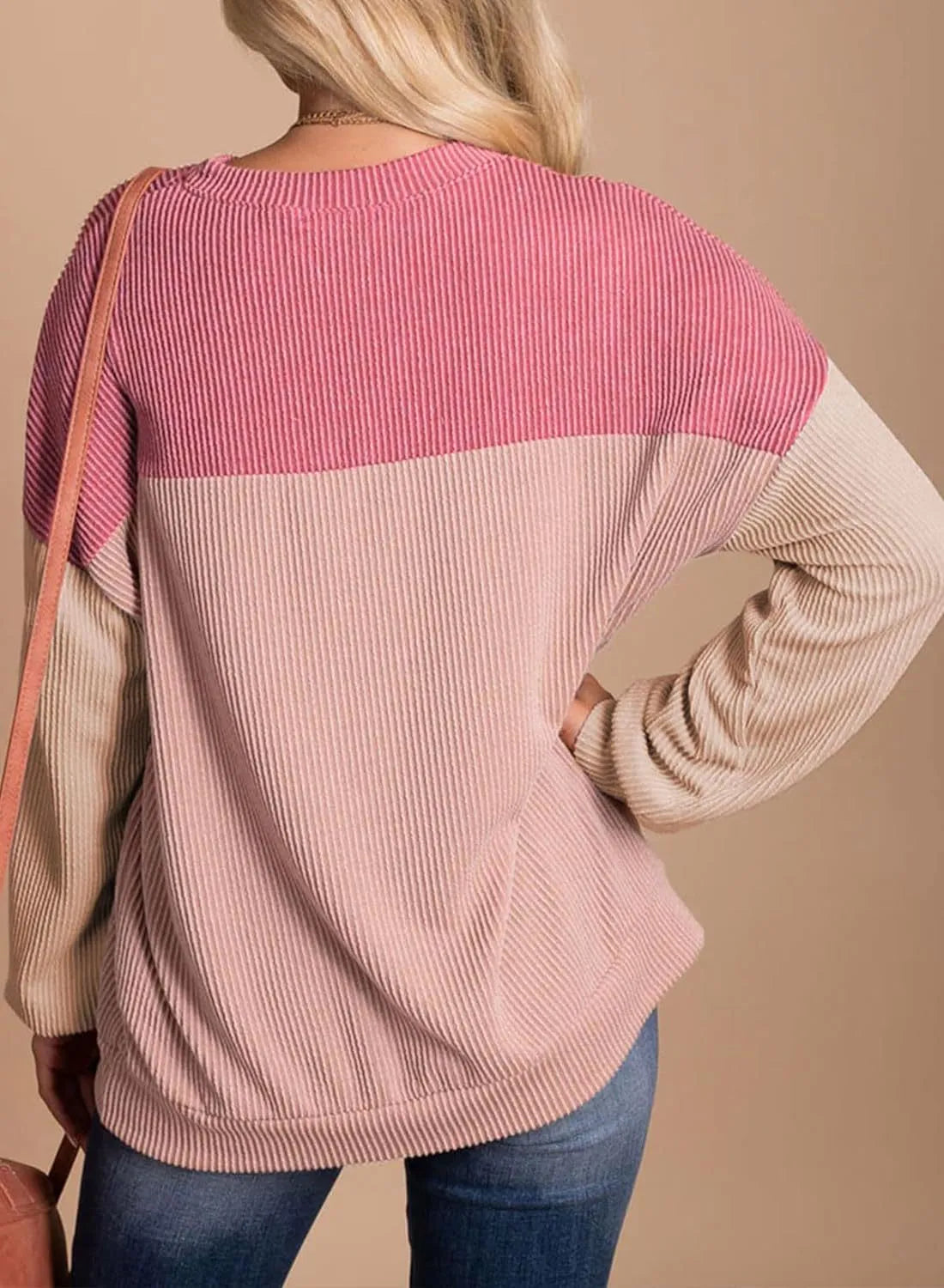 Leire | Casual crew neck pullover sweatshirt