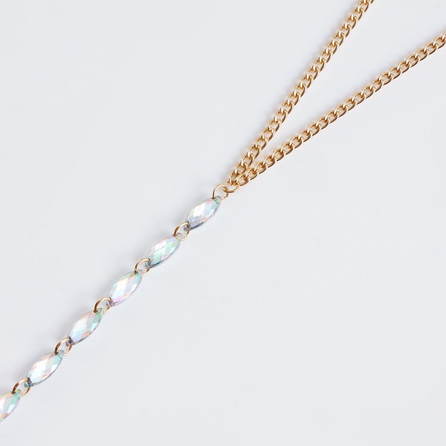 Sexy Metal Cross Thin Chain Body Chain