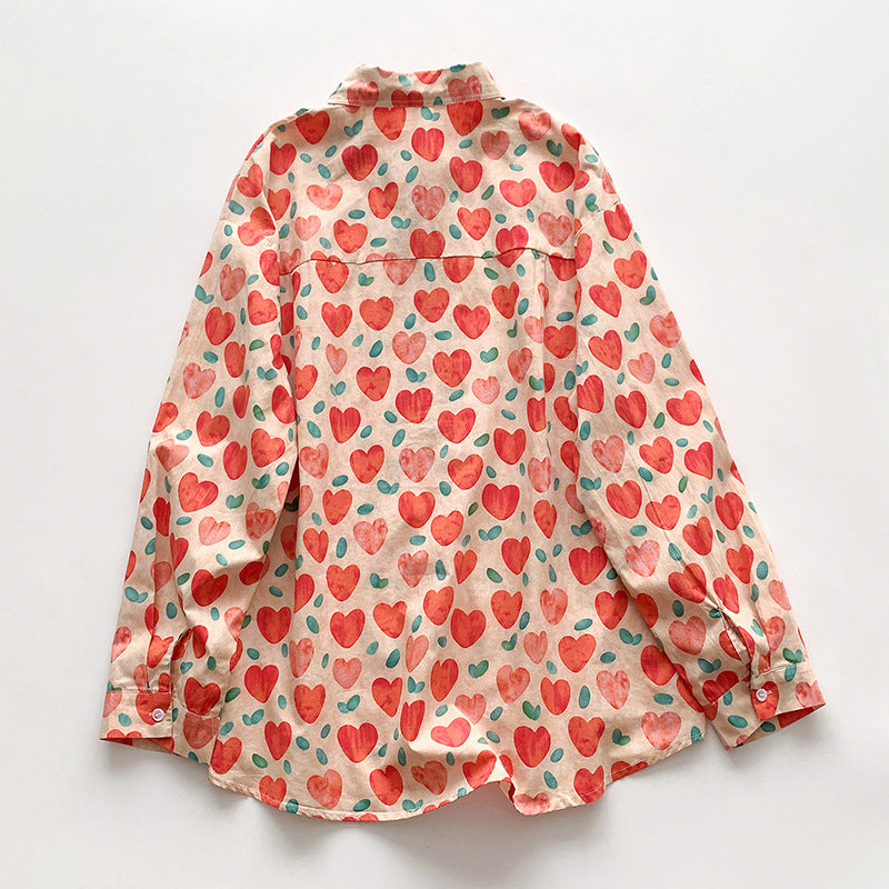Giovanna® | Women'S Blouse With Heart Motif And Loose Fit