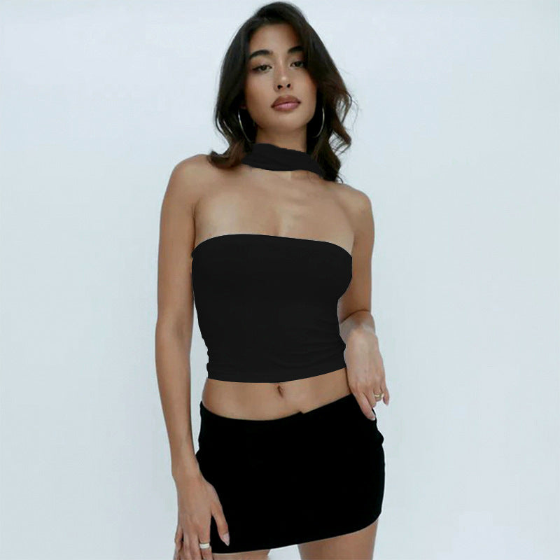 Hilda® | Women'S Asymmetric Strapless Crop Top