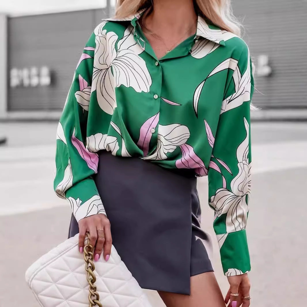 Elvira® | Women'S Blouse With Floral Design And Loose Fit