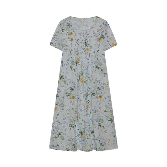 Jenni® | Women'S Floral Midi Dress With Pleated Design