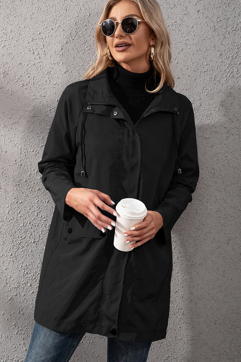 Yasmina | Urban waterproof windbreaker with hood