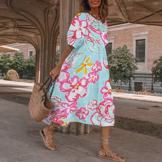 Brigida® | Women'S Floral Summer Maxi Dress