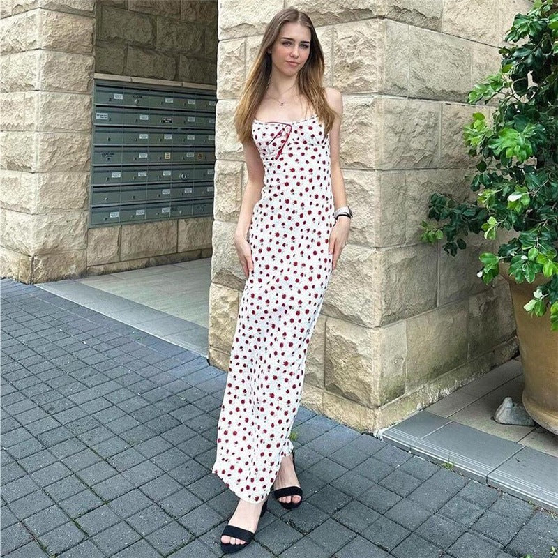 Delfina® | Women'S Floral Print Maxi Slip Dress