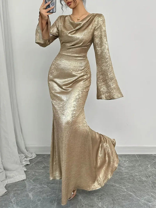 Nadia® | Women'S Evening Dress With Shiny Surface