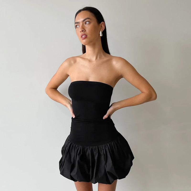 Vanessa® | Women'S Flared Summer Dress With Bustier Top And Ruffle Hem