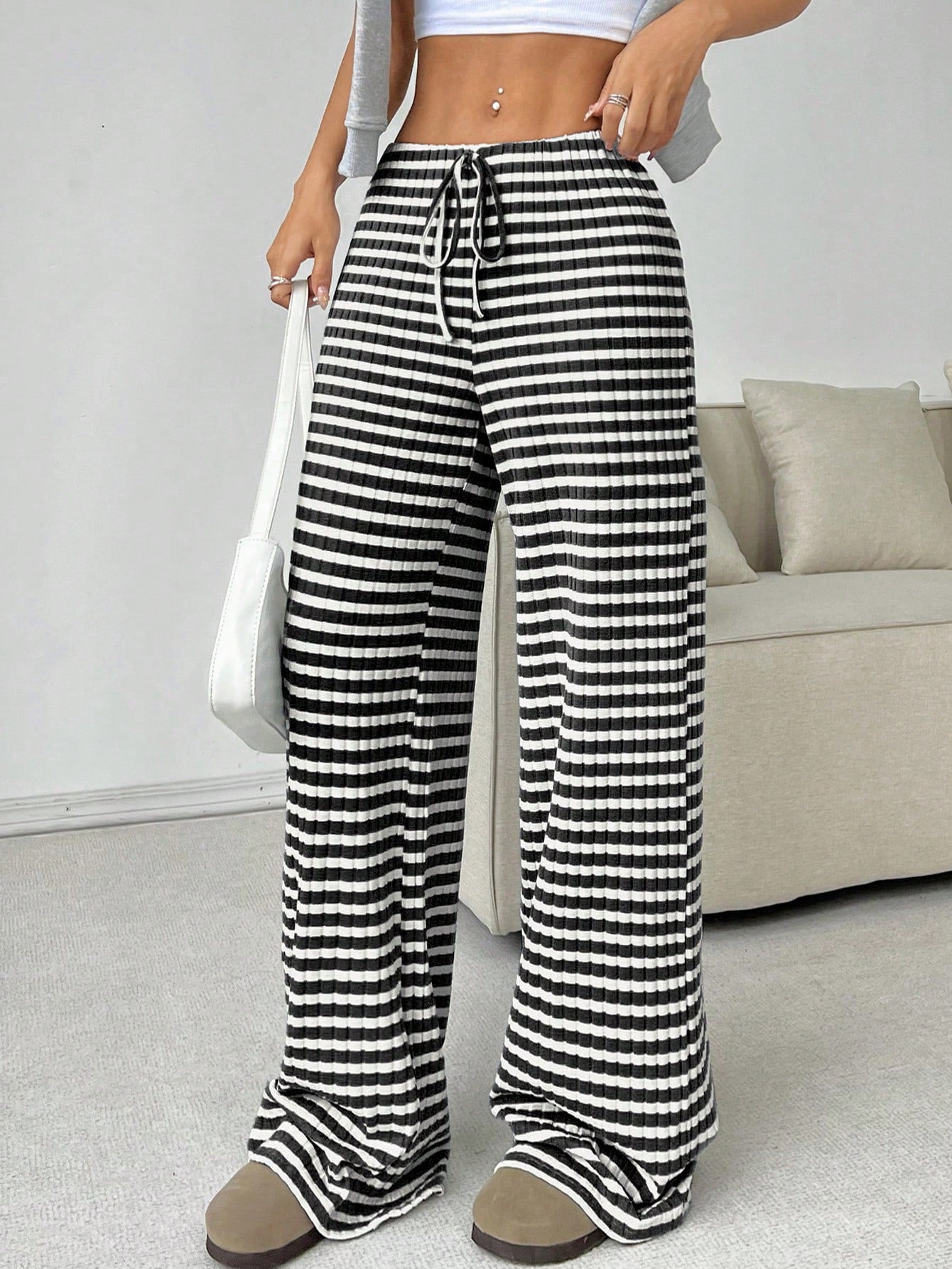 Paloma® | Women'S Comfortable And Casual Leisure Trousers With Elastic Waistband