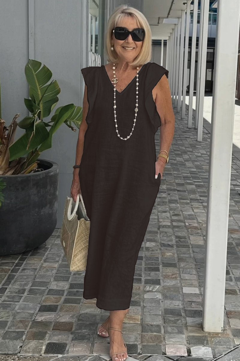 Hallie | Stylish Sleeveless Dress for Summer