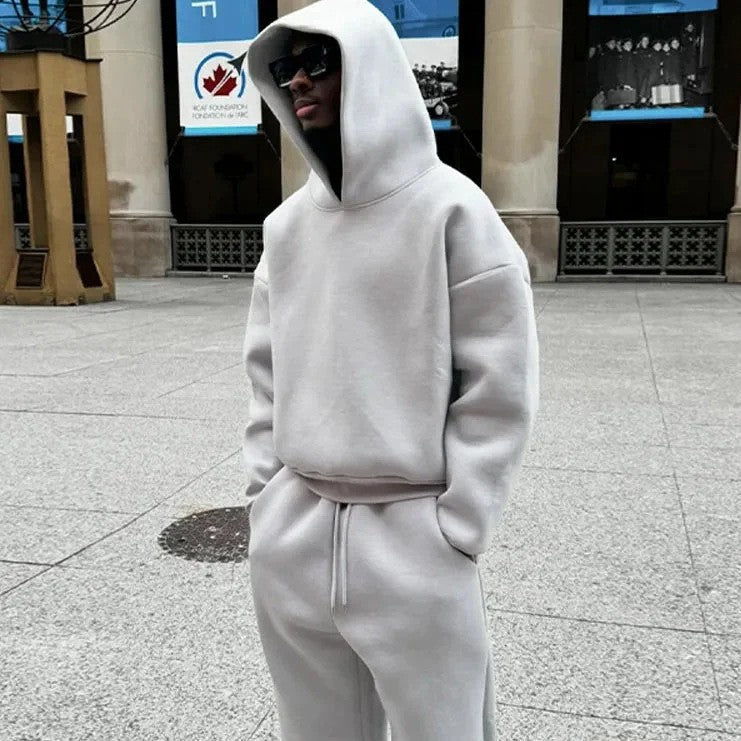 Robert | Men's Drawstring Pullover Hoodie