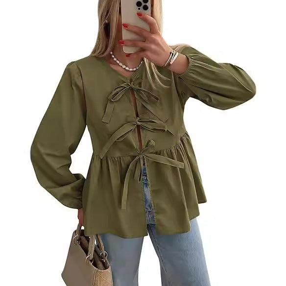 Hortensia® | Women'S Blouse With Leopard Print And Casual Waist