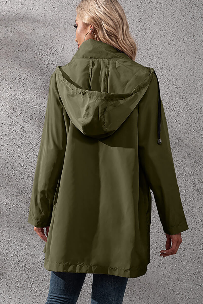 Yasmina | Urban waterproof windbreaker with hood