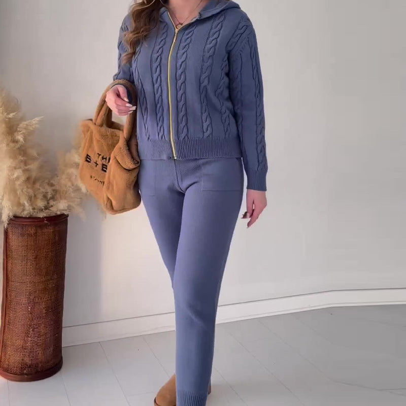 Priscila® | Cardigan and pants set for women