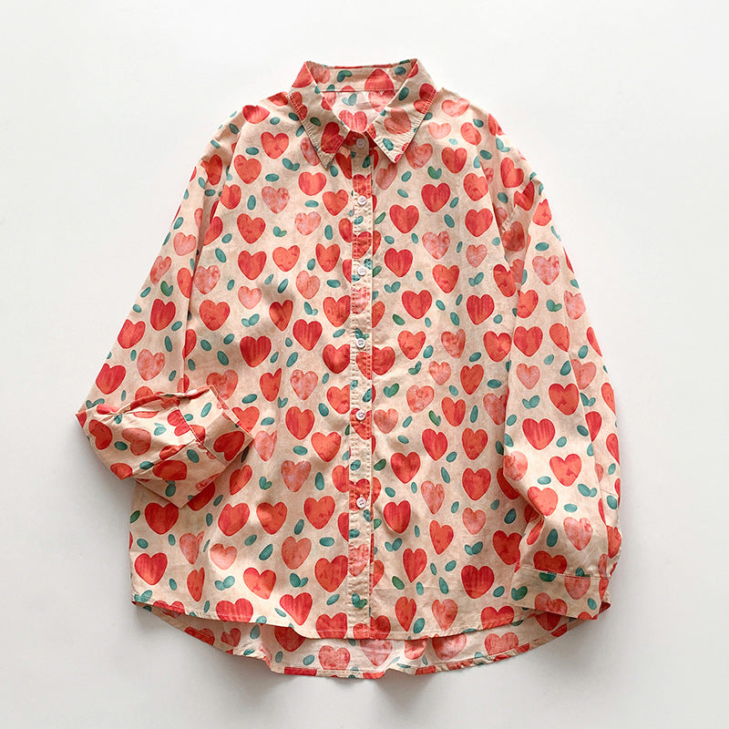 Giovanna® | Women'S Blouse With Heart Motif And Loose Fit