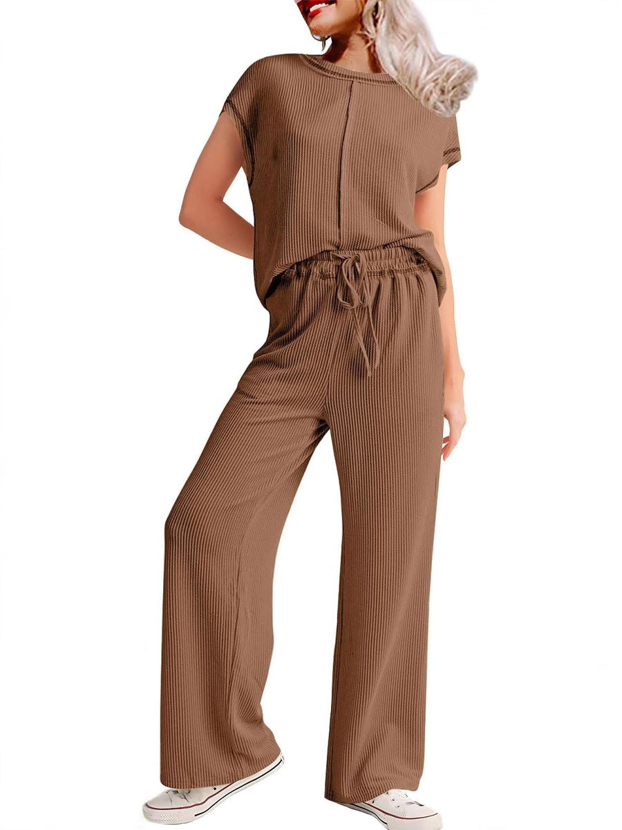 Tatiana® | Women'S Comfortable Wide-Leg Jumpsuit With Elastic Waistband