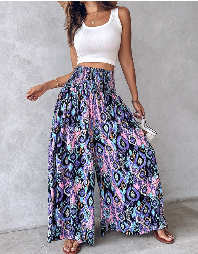 Estela® | Women'S Floral Wide Leg Pants
