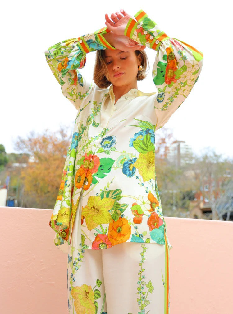 Pocahontas® | Women's floral print two-piece set
