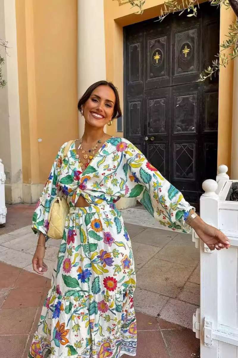 Katia® | Lantern Sleeve Dress