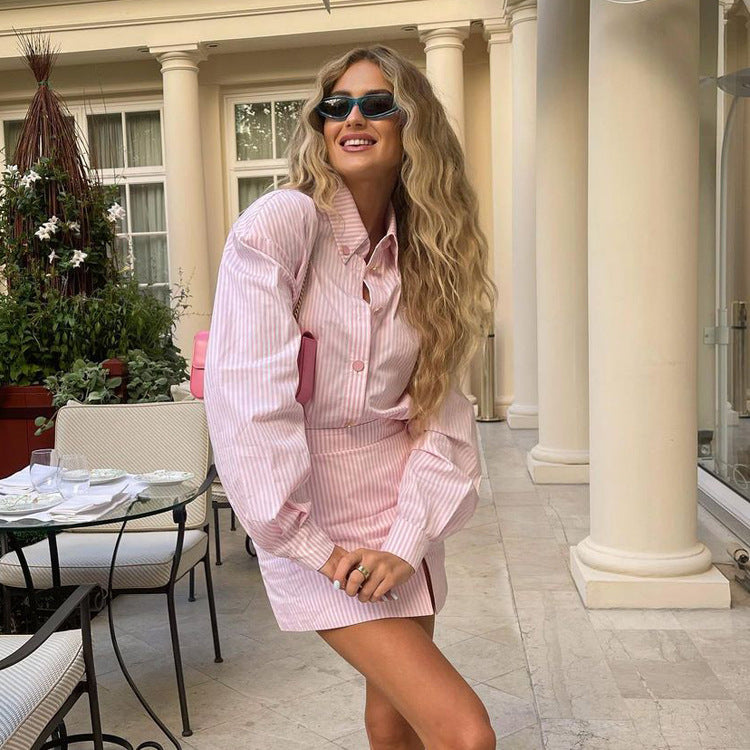 Manuela® | Women'S Blouse Dress With Asymmetric Hem And Long Sleeves
