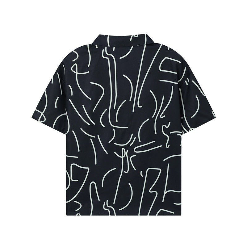 Paula® | Women'S Abstract Print Loose Fit Loungewear Set