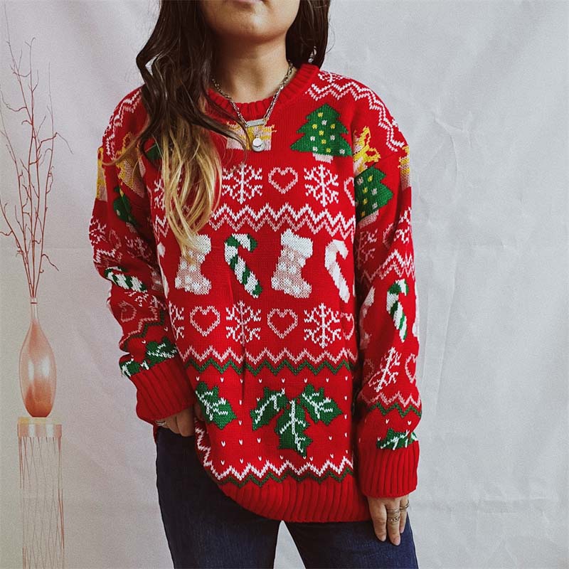 Antonella® | Pull de Noël decontracté and jersey