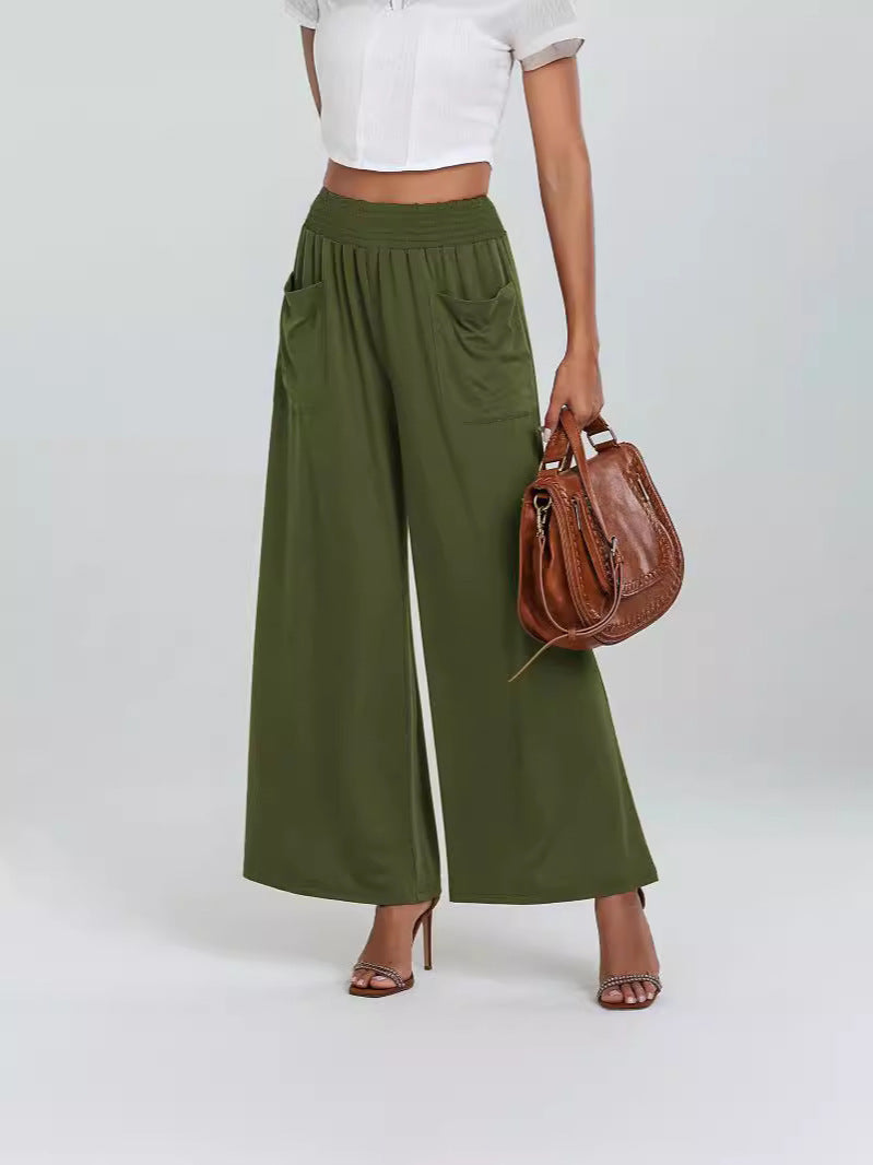 Julieta® | Women'S Comfortable Culottes With Elastic Waistband And Side Pockets