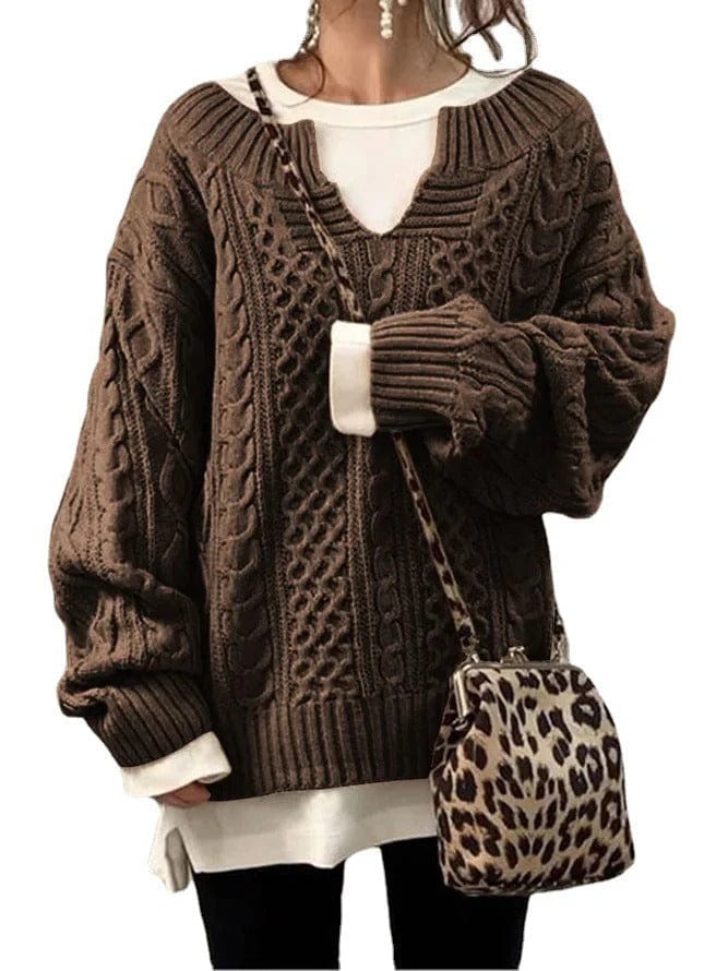 Irene | Casual knitted sweater for women
