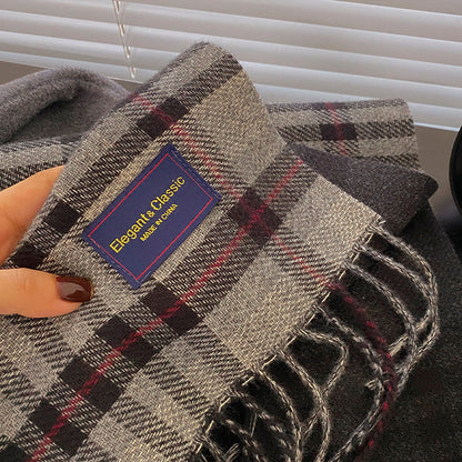 Premium Classic Plaid Scarf