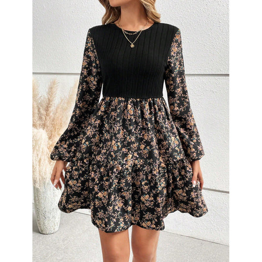 Rita® | Women'S Floral Dress With Ruffle Hem
