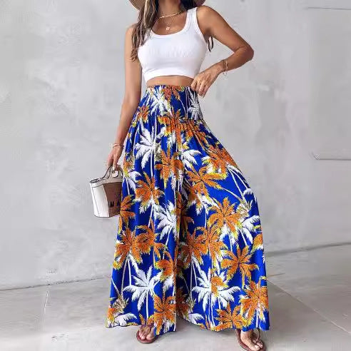 Estela® | Women'S Floral Wide Leg Pants