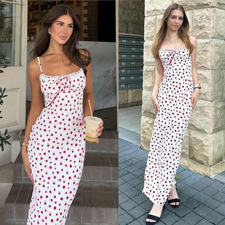 Delfina® | Women'S Floral Print Maxi Slip Dress