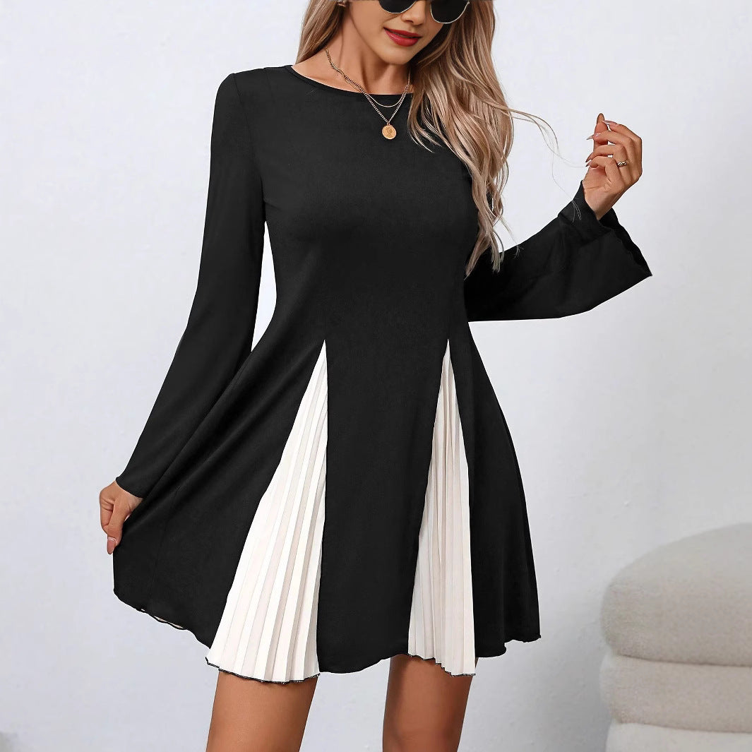 Úrsula® | Women'S Flared Dress With Pleated Elements
