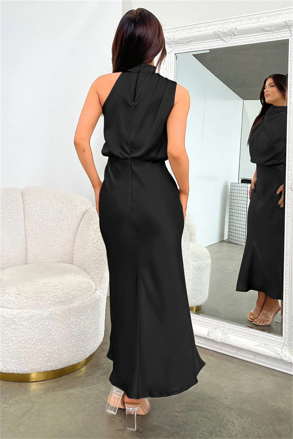 Isabella® | Maxi Dress With High Neck