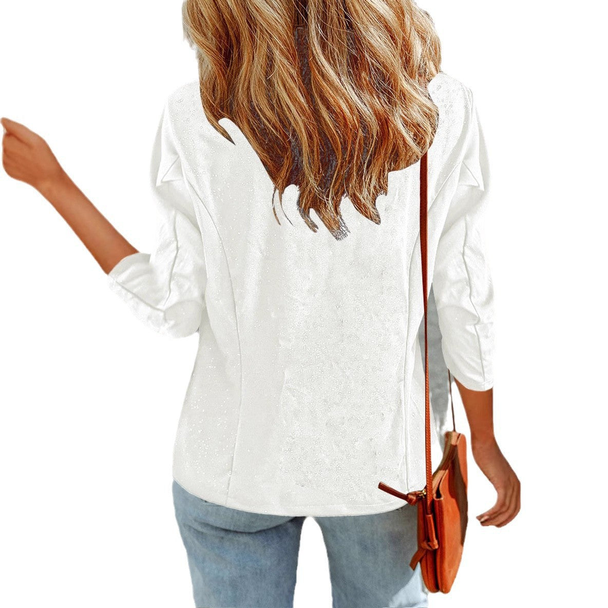 Irene® | Women'S Blazer Jacket With Glitter Accents And Figure-Shaping Cut