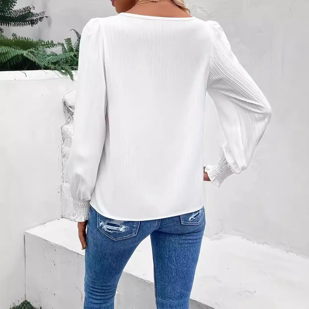 Guillermina® | Women'S Blouse With Casual Balloon Sleeves