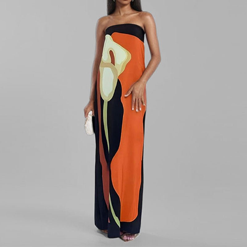 Mariana® | Ladies' Evening Dress In Modern Kaleidoscope Design