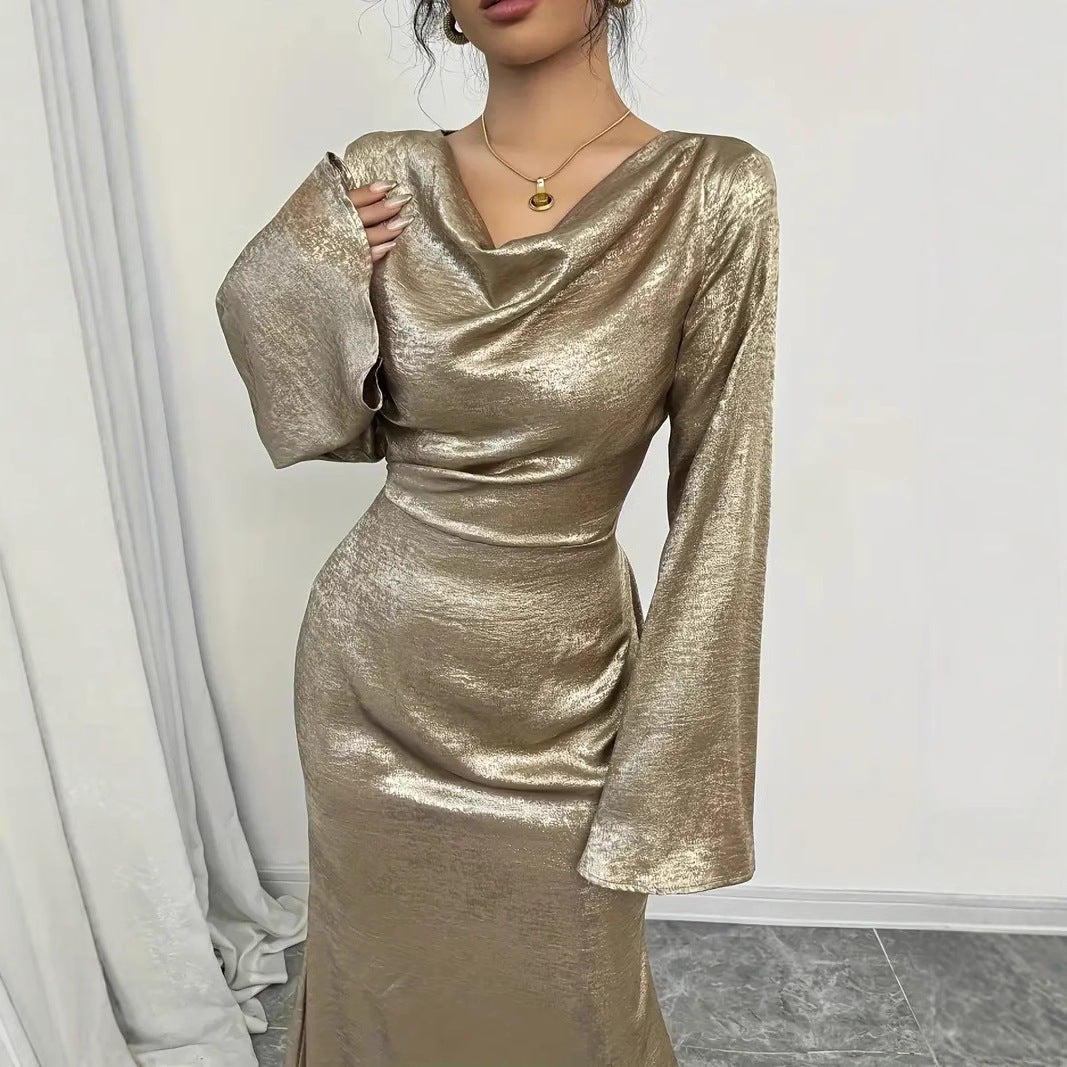 Nadia® | Women'S Evening Dress With Shiny Surface
