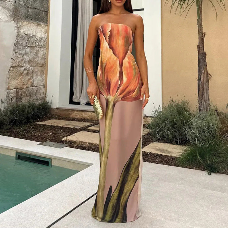 Mariana® | Ladies' Evening Dress In Modern Kaleidoscope Design