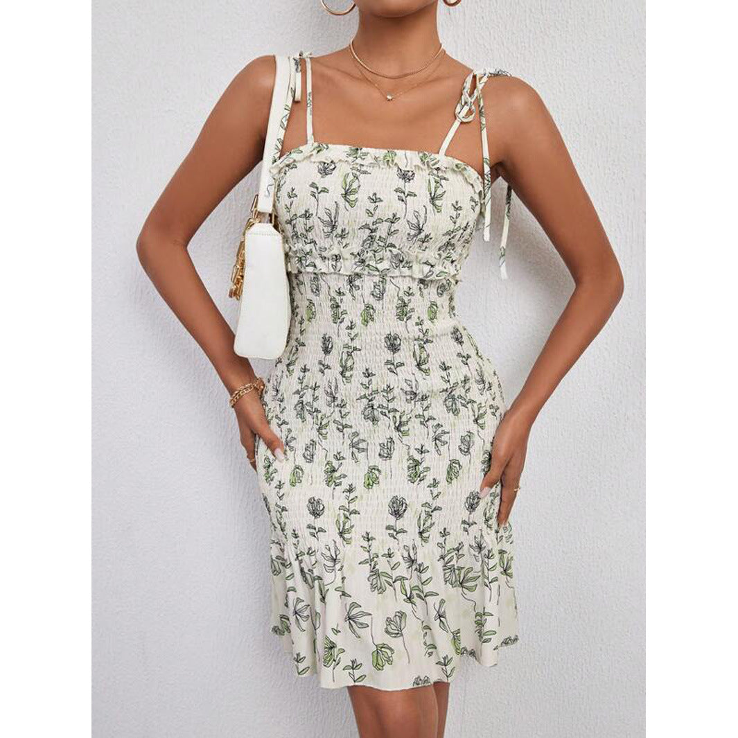 Xaviera® | Women'S Floral Wrap Dress With Adjustable Straps And Ruffle Hem