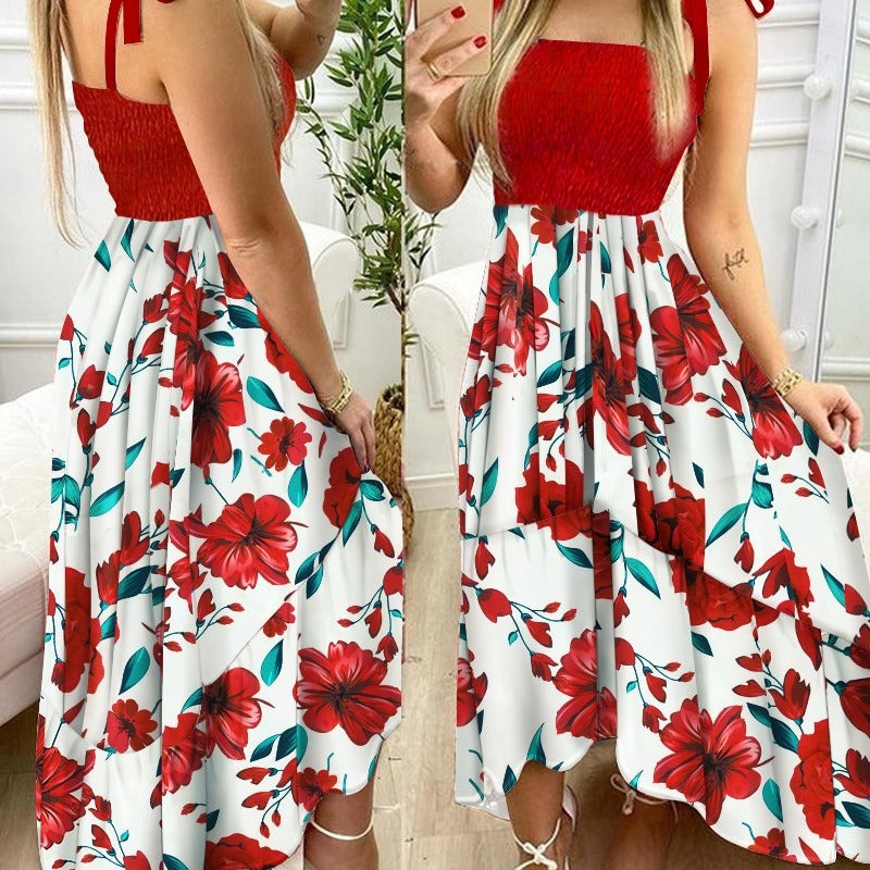 Xenia® | Women'S Floral Maxi Dress With Adjustable Shoulder Straps