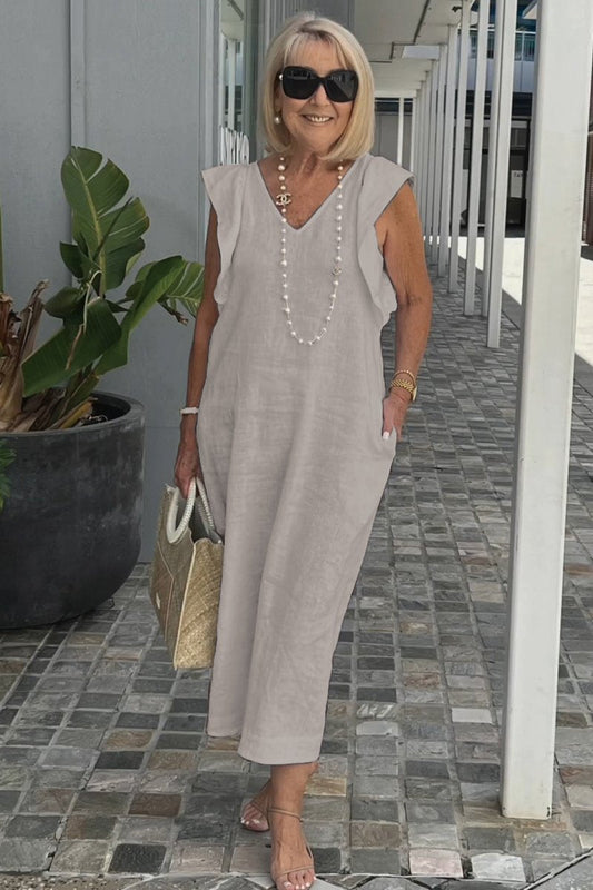 Hallie | Stylish Sleeveless Dress for Summer