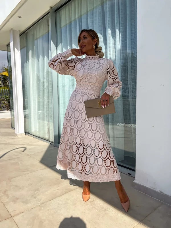 Camille | Women Elegant Long Sleeve Party Dress