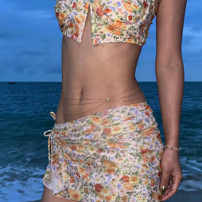 Sparkling Rhinestone Sexy Waist Body Chain